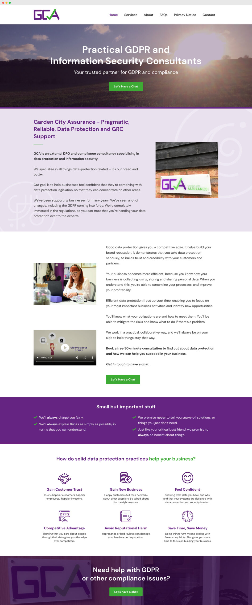 gdpr consultant website home full