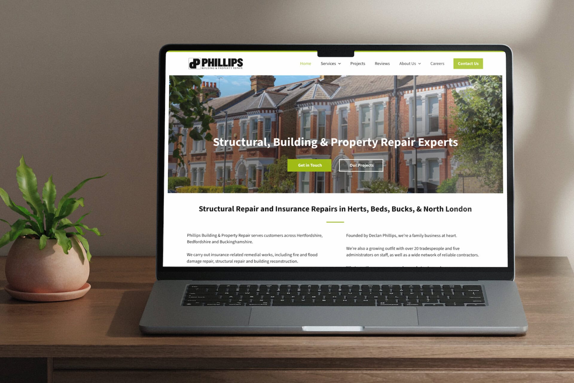 Phillips Website Preview