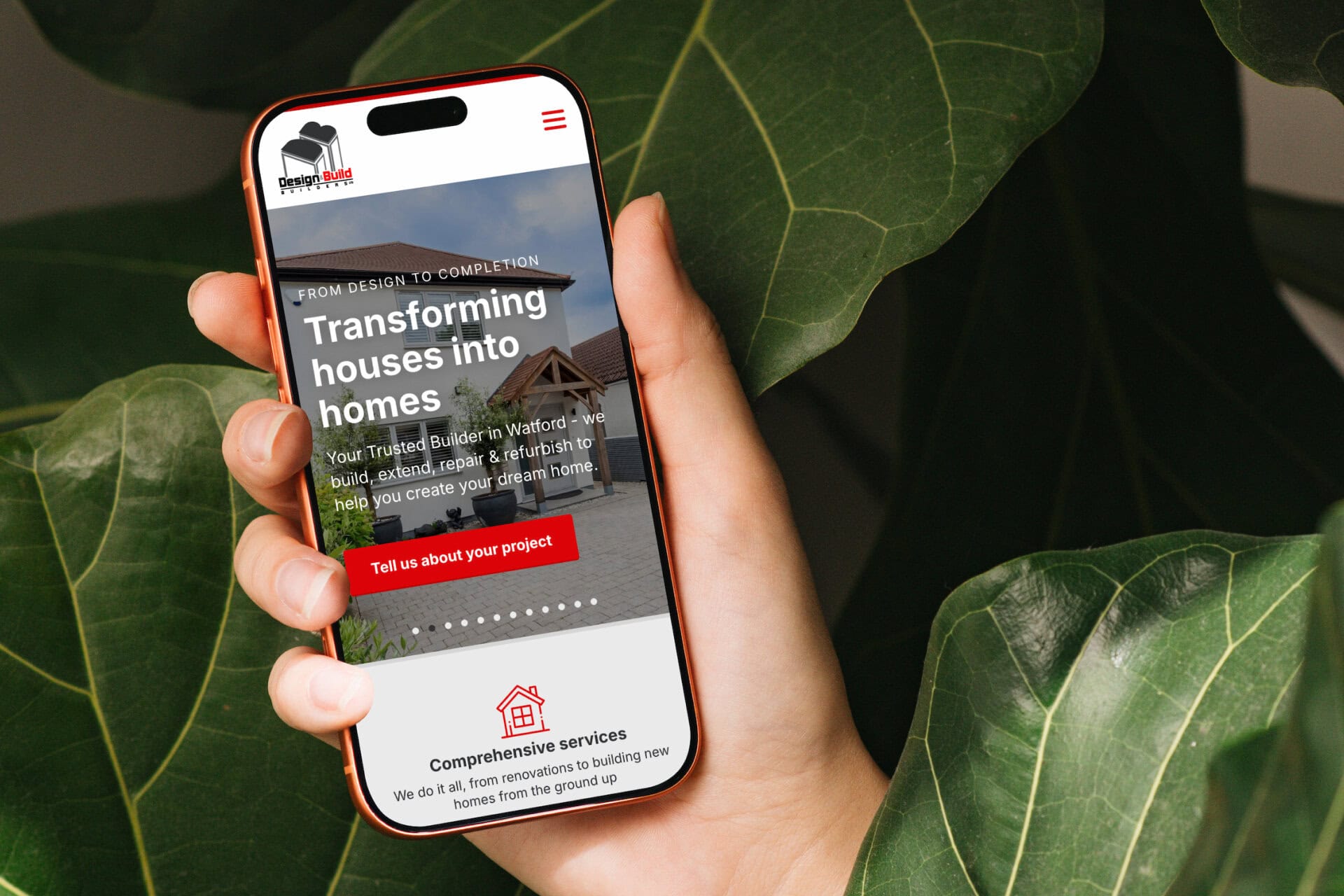 Design & Build Website Preview