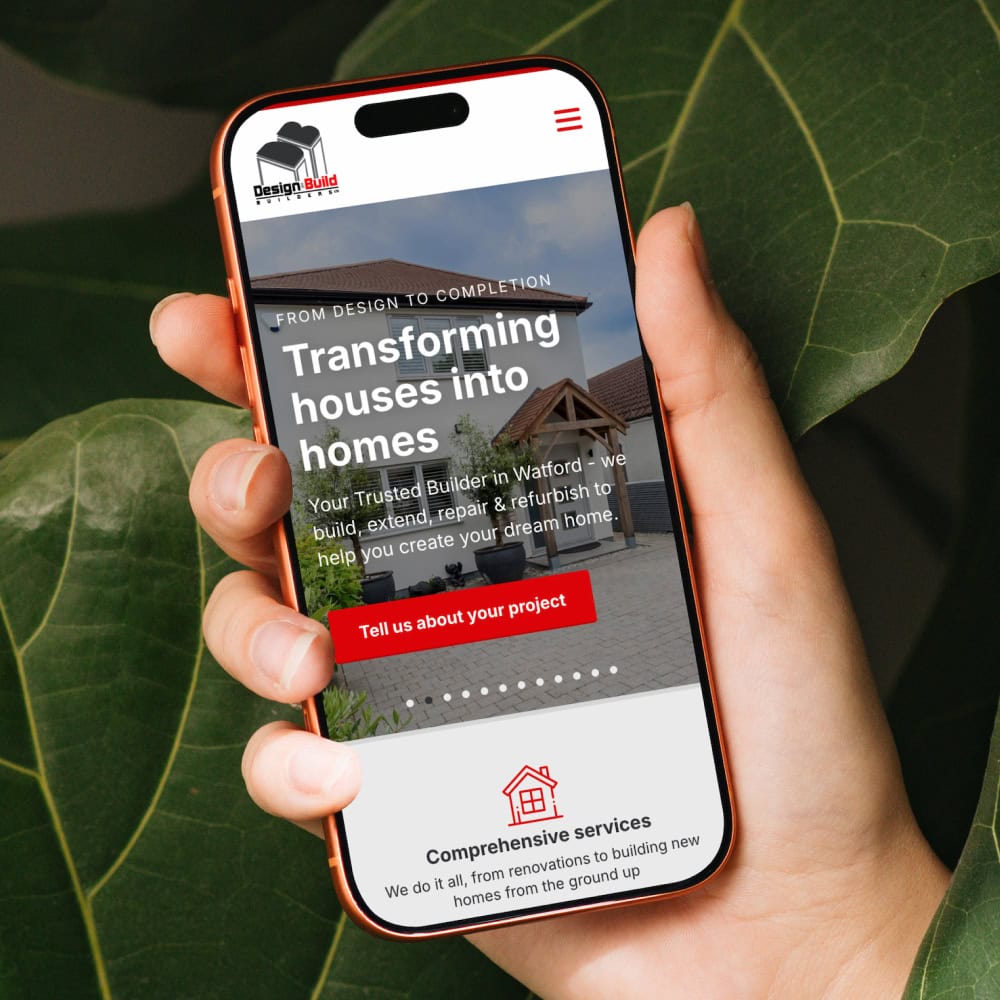 Design & Build Website Preview